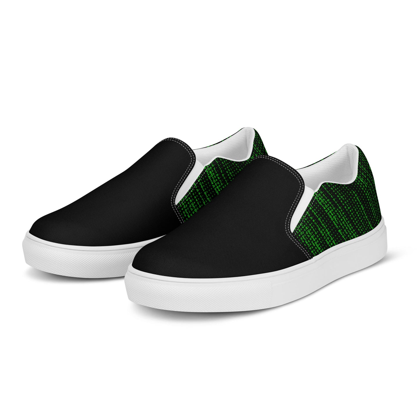 Matrix Heel men's slip-on canvas shoes