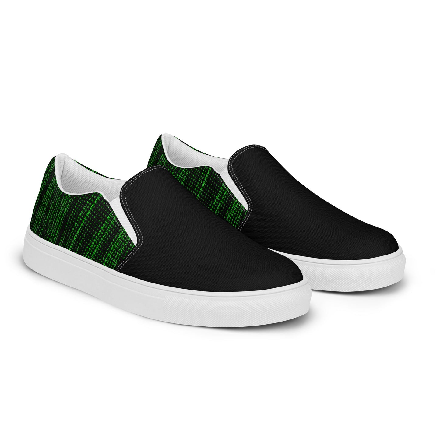 Matrix Heel men's slip-on canvas shoes