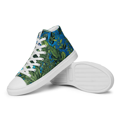 Modern Camo - Custom Women’s high top canvas design