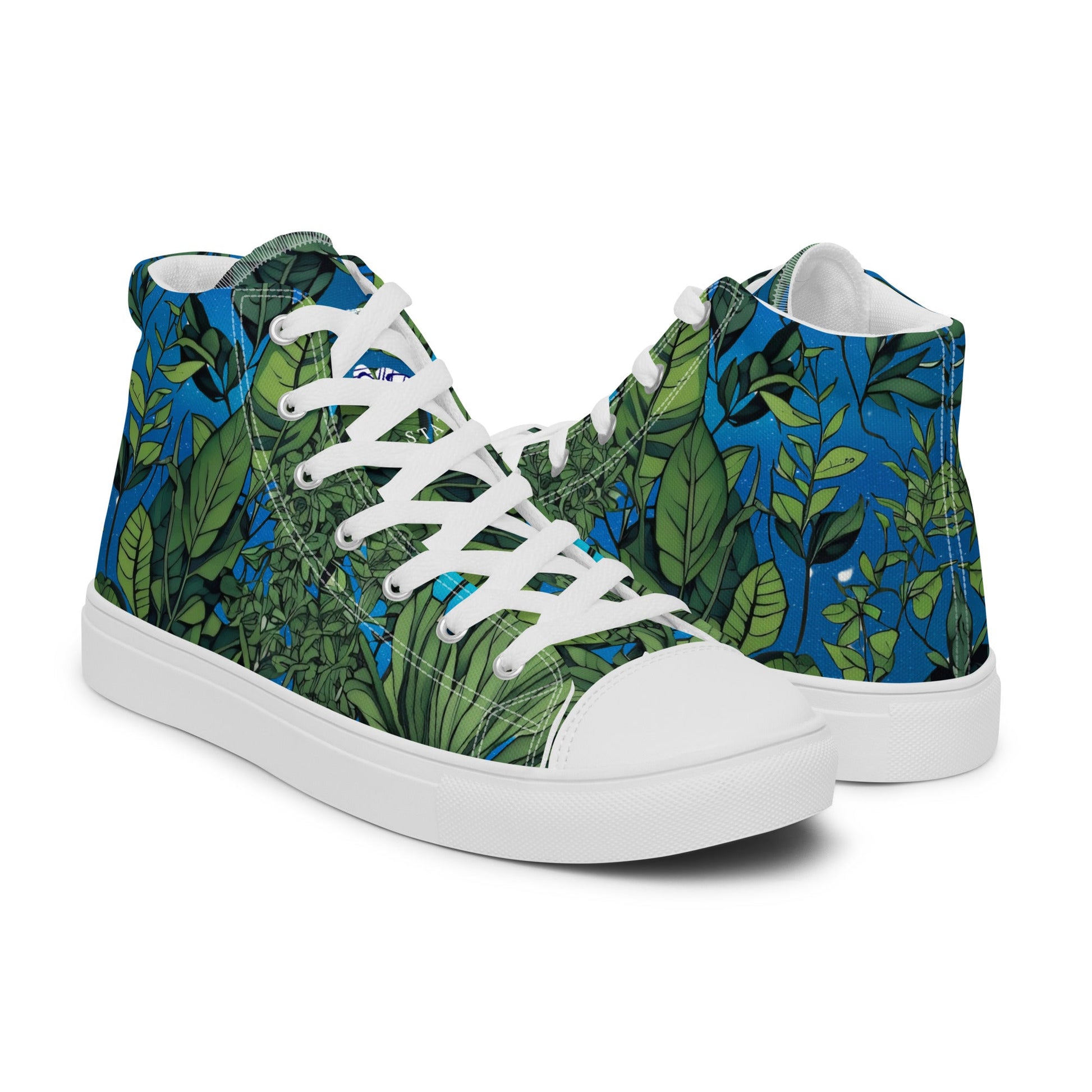 Modern Camo - Custom Women’s high top canvas design