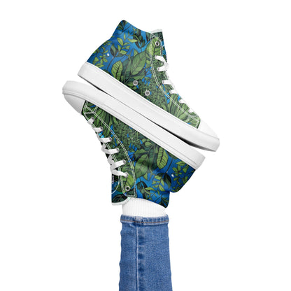 Modern Camo - Custom Women’s high top canvas design