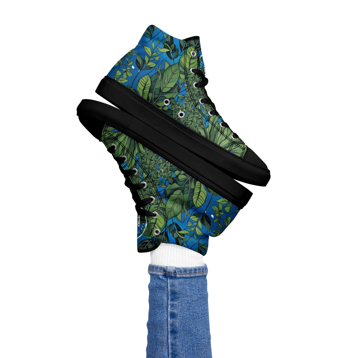 Modern Camo - Custom Women’s high top canvas design