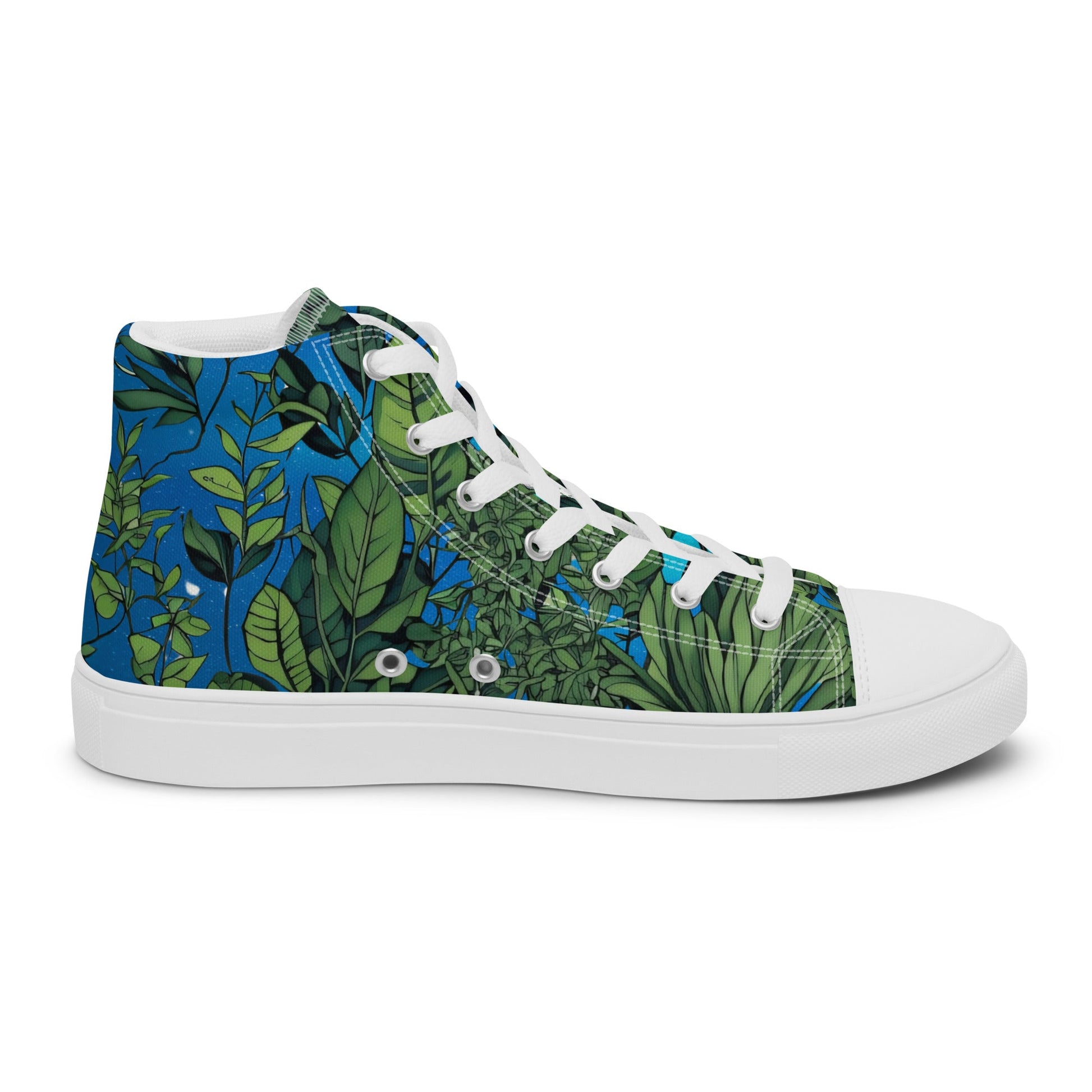 Modern Camo - Custom Women’s high top canvas design