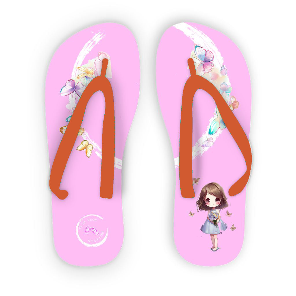 Moonlit Dreams - Kid's flip flops