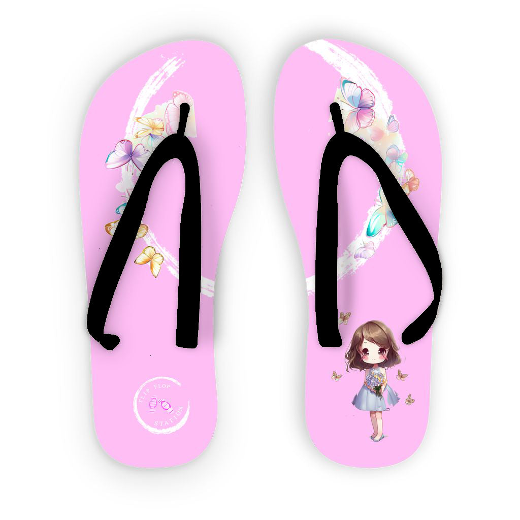 Moonlit Dreams - Kid's flip flops