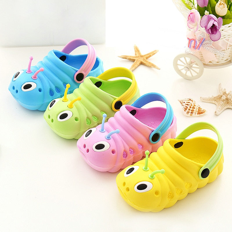 Mr. Caterpillar kid's clogs