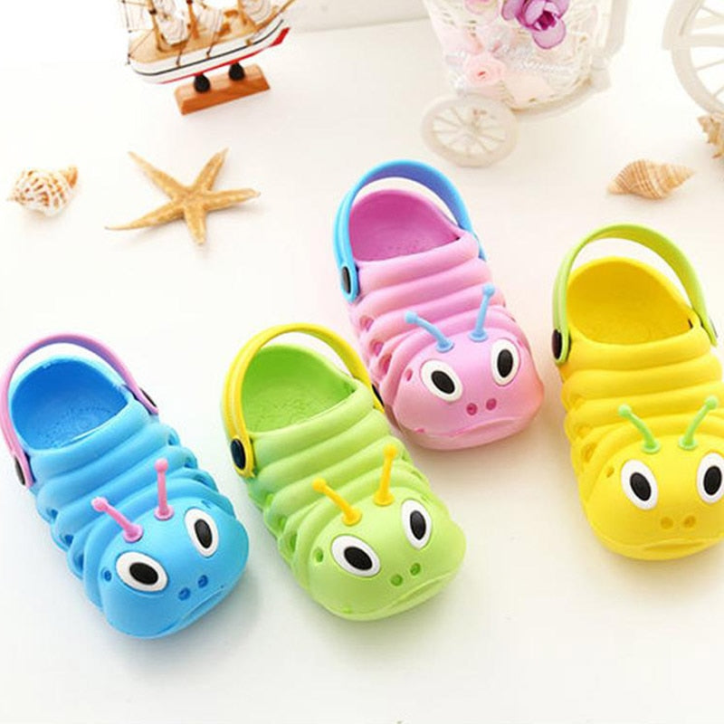 Mr. Caterpillar kid's clogs