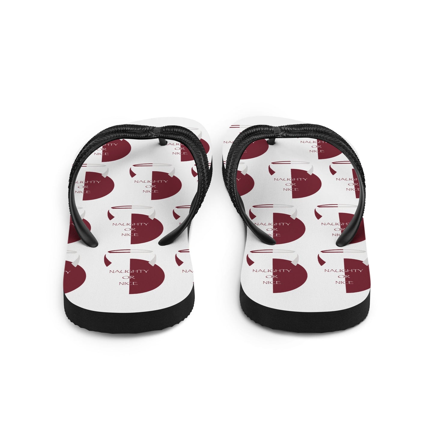 Naughty or Nice Flip-Flops