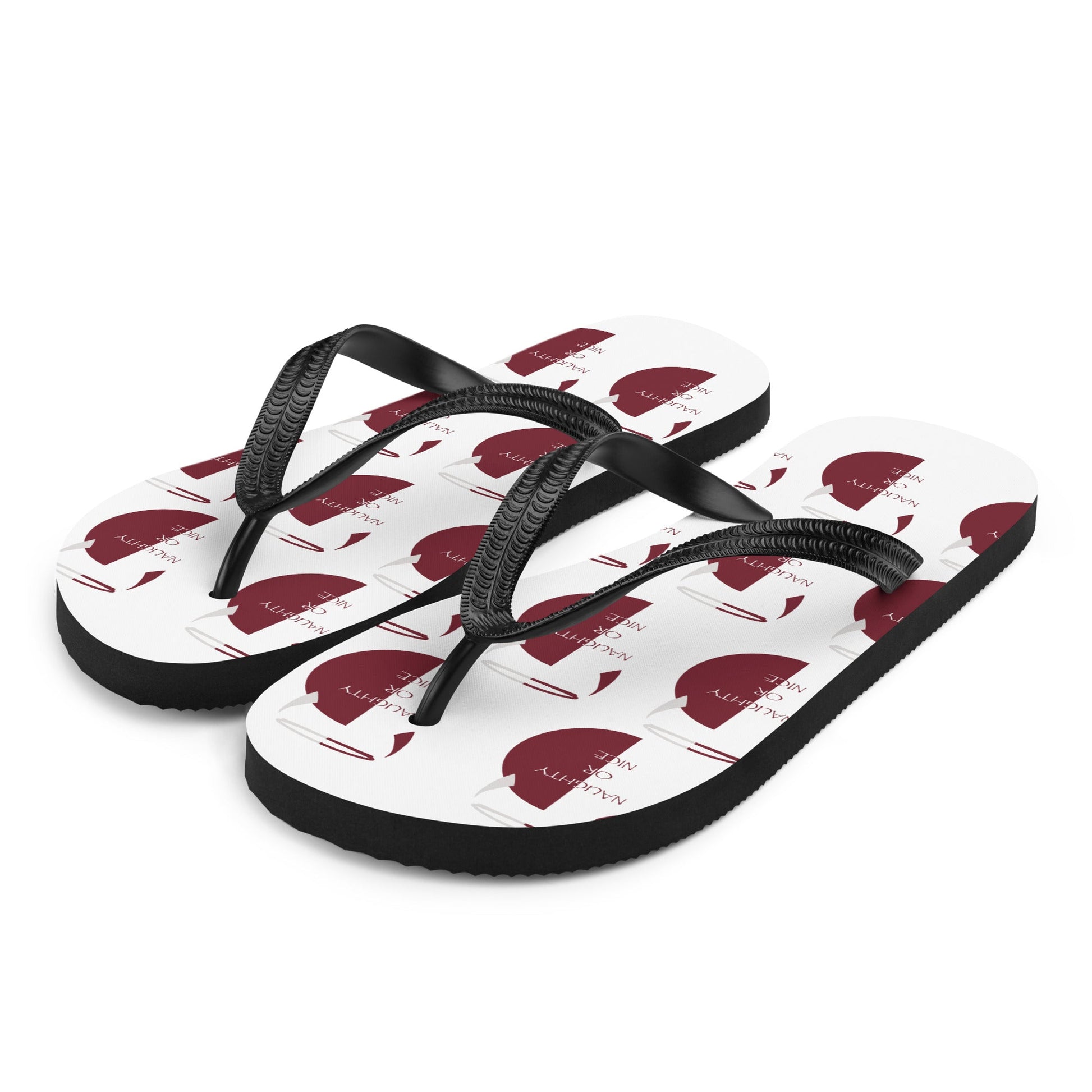 Naughty or Nice Flip-Flops