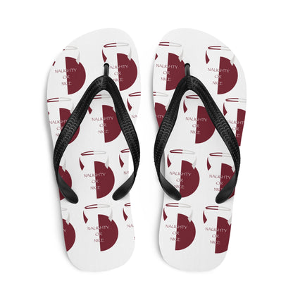 Naughty or Nice Flip-Flops