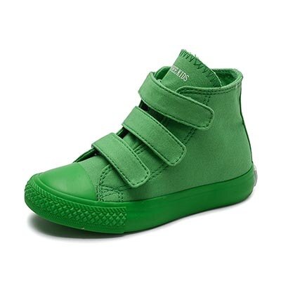 No laces 4 us! Children High Top Canvas