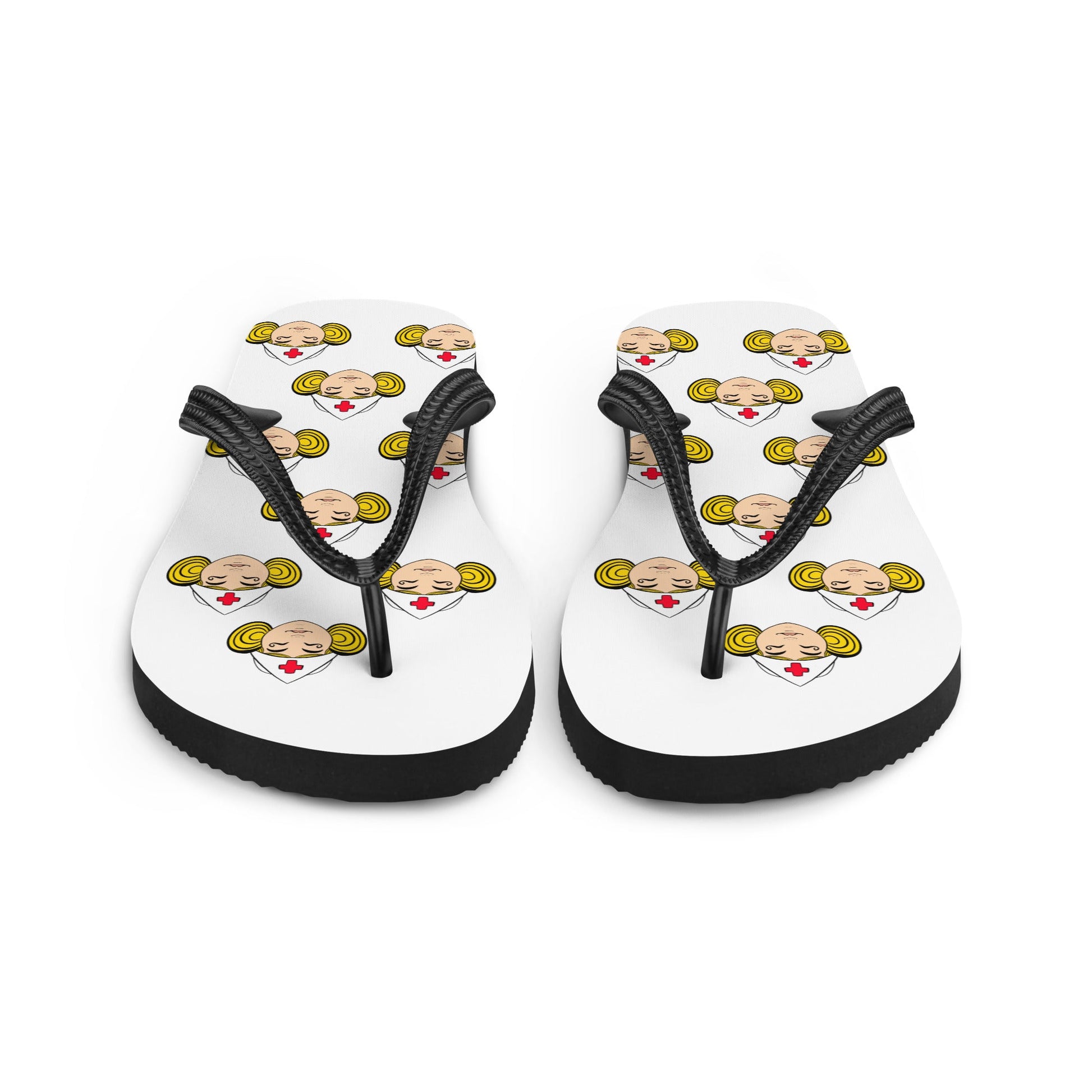 Nurse Army Flip Flops