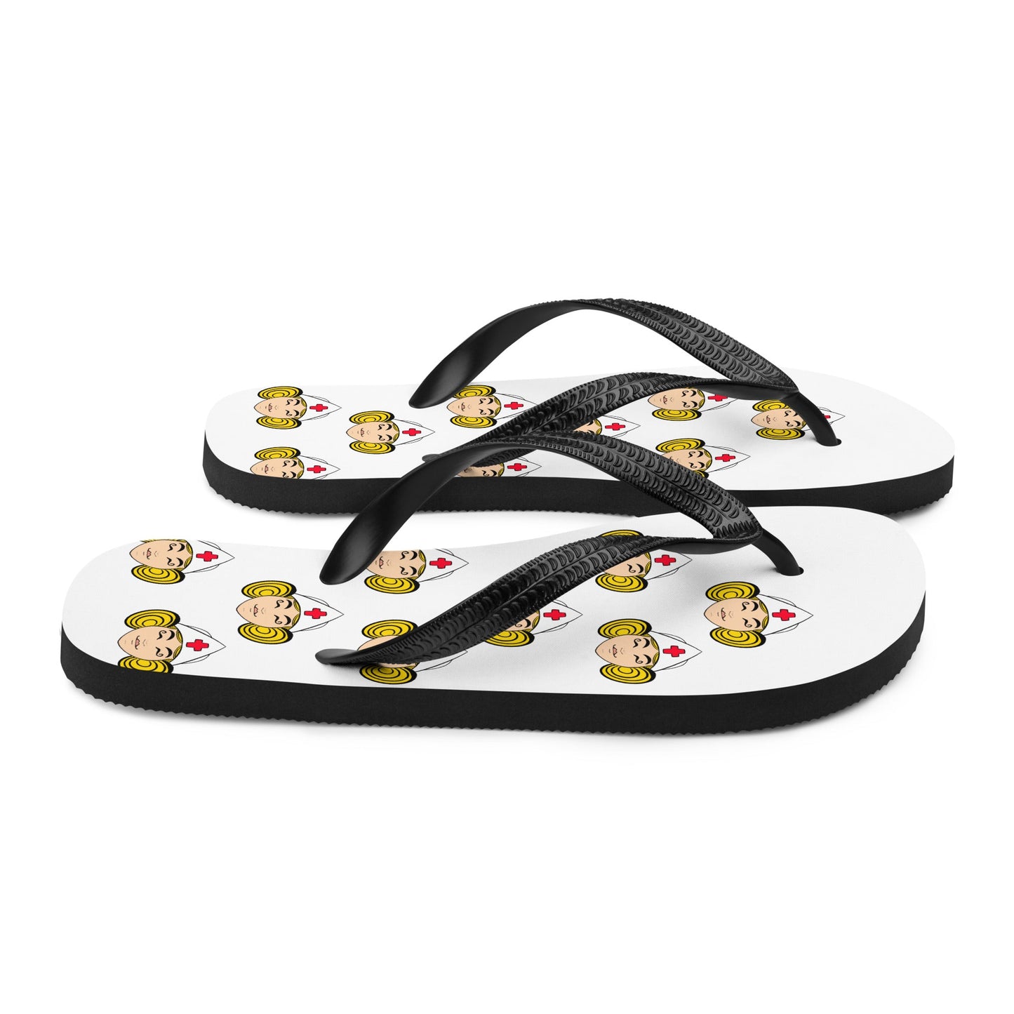 Nurse Army Flip Flops