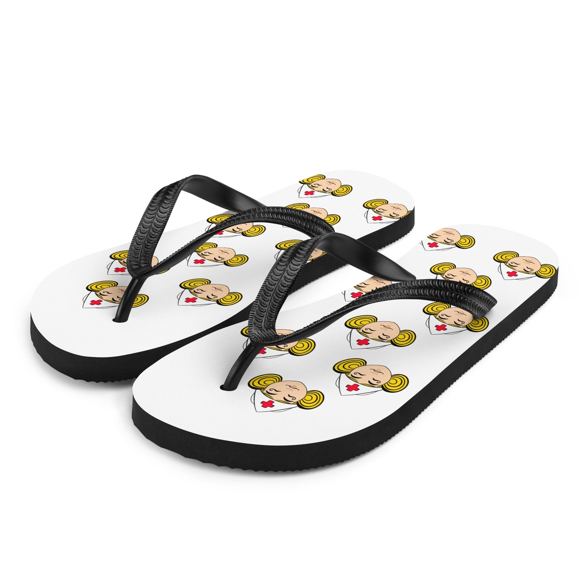 Nurse Army Flip Flops