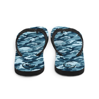 Ocean Camouflage Men's Flip-Flops