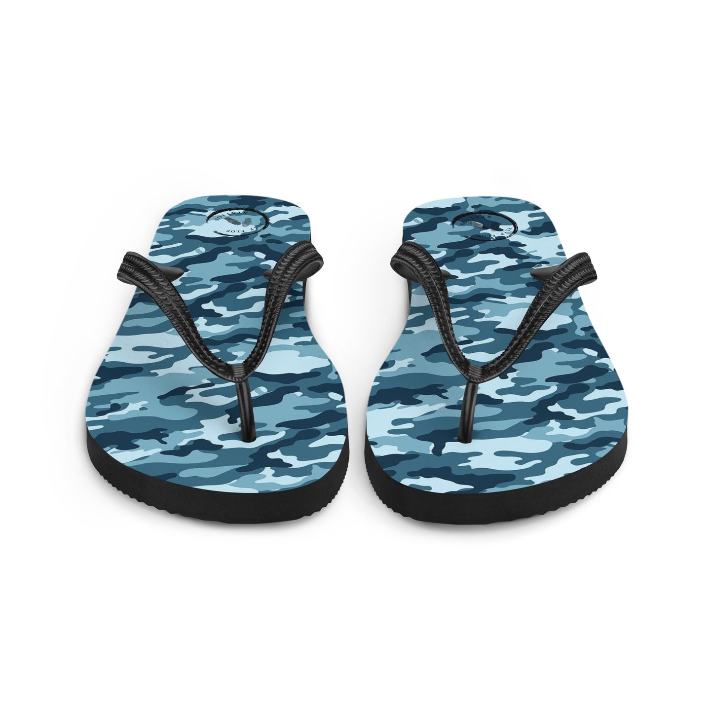 Ocean Camouflage Men's Flip-Flops
