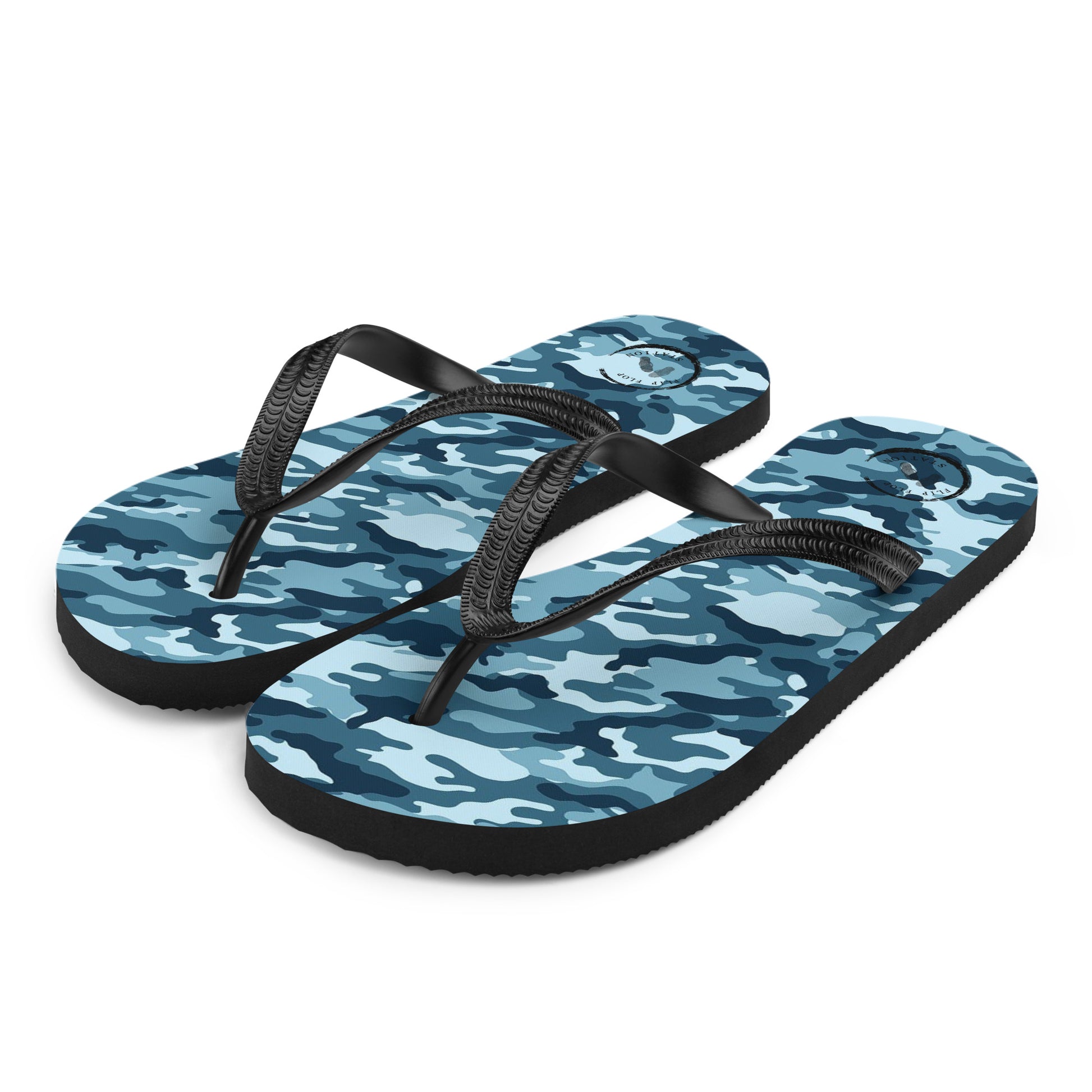 Ocean Camouflage Men's Flip-Flops