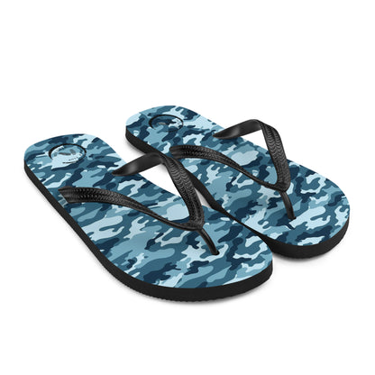 Ocean Camouflage Men's Flip-Flops