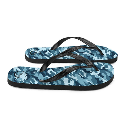 Ocean Camouflage Men's Flip-Flops