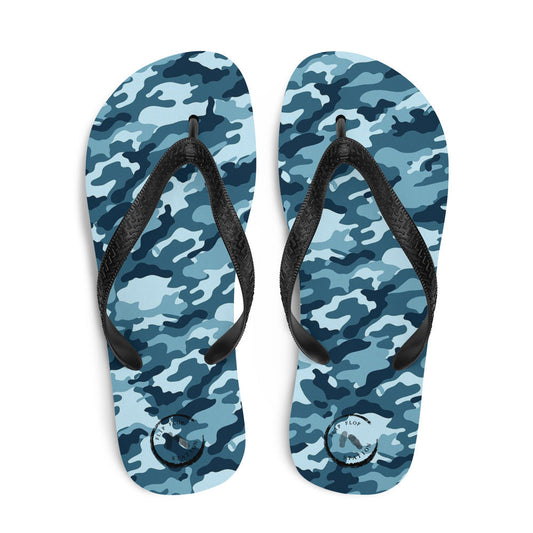 Ocean Camouflage Men's Flip-Flops