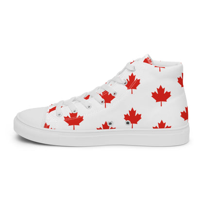 Oh Canada! - Men’s high top canvas shoes