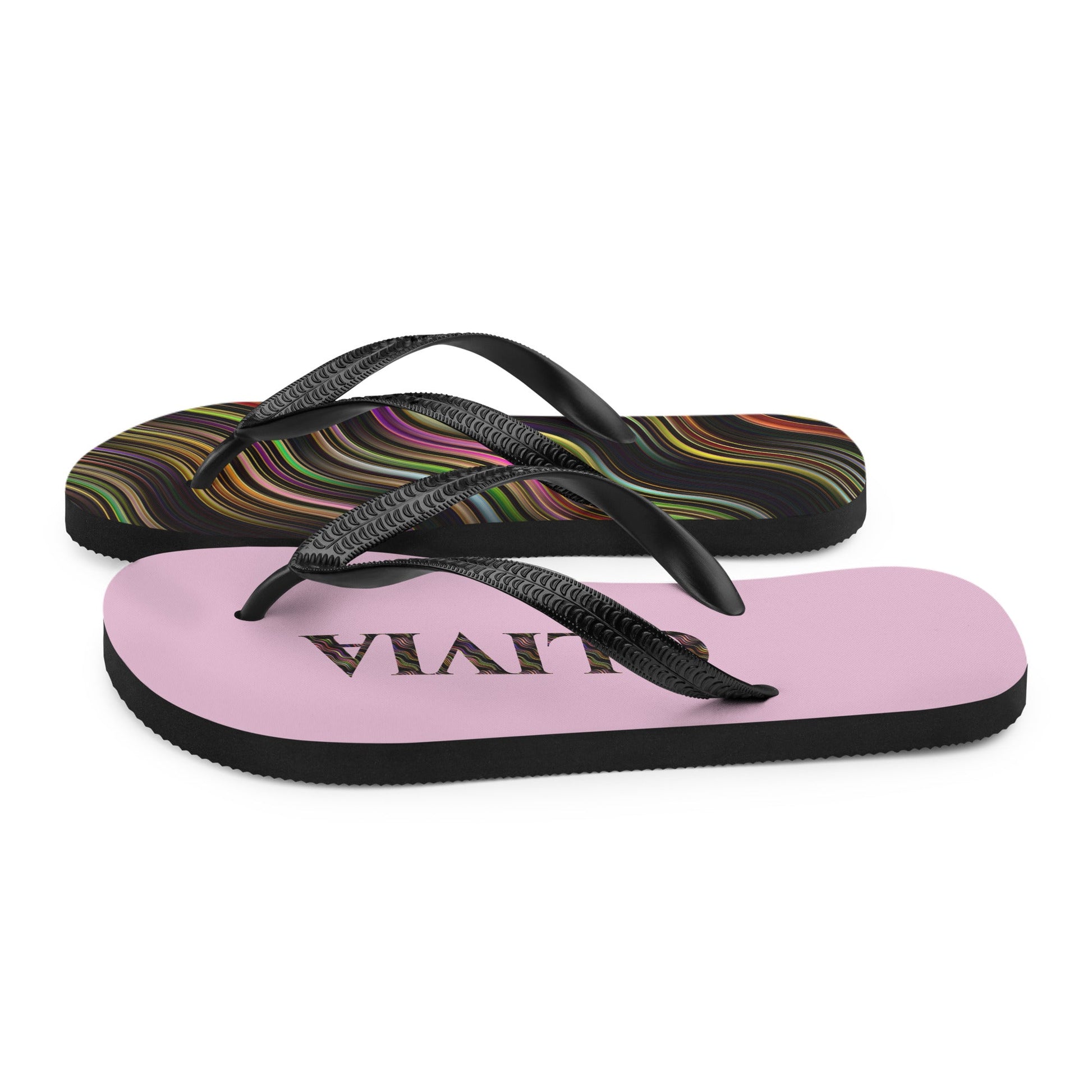 Olivia's flip-flops