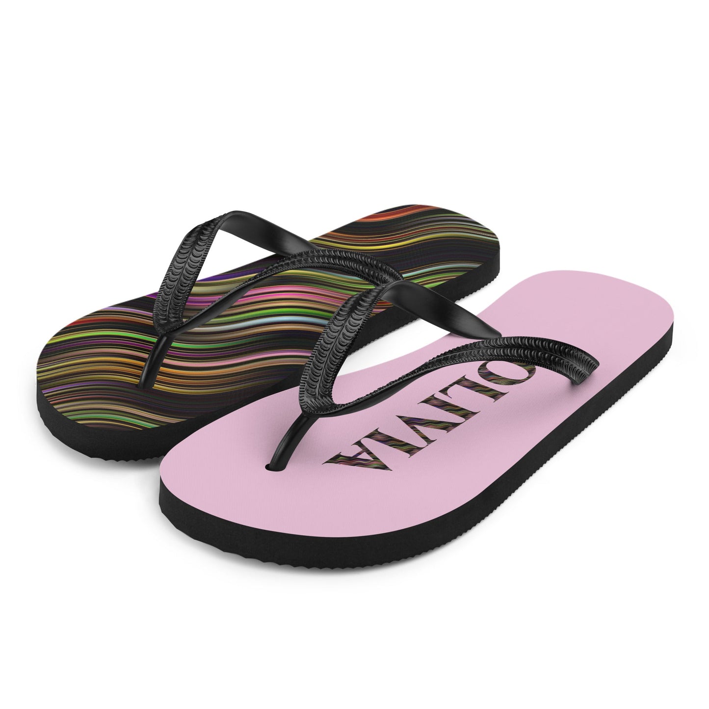 Olivia's flip-flops