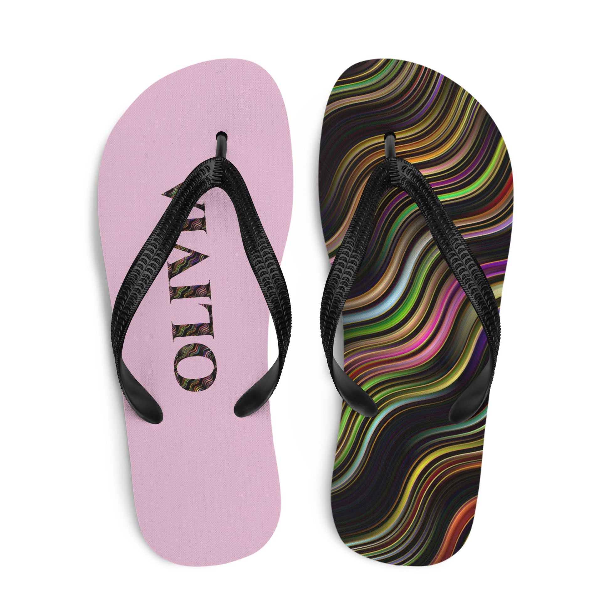 Olivia's flip-flops