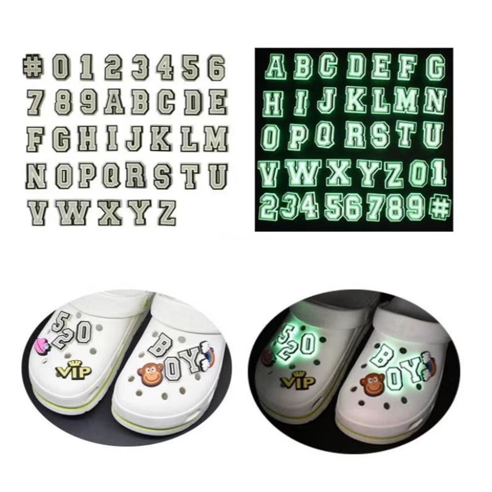 One Letter or One Number Luminous Charms