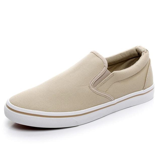 One color only... men's slip-on canvas shoes