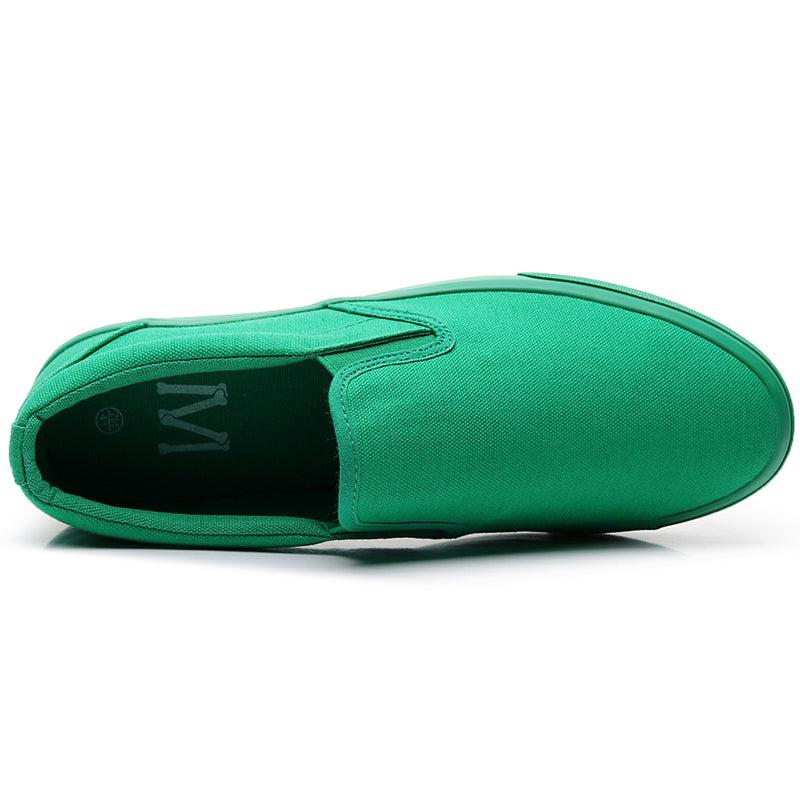 One color only... men's slip-on canvas shoes