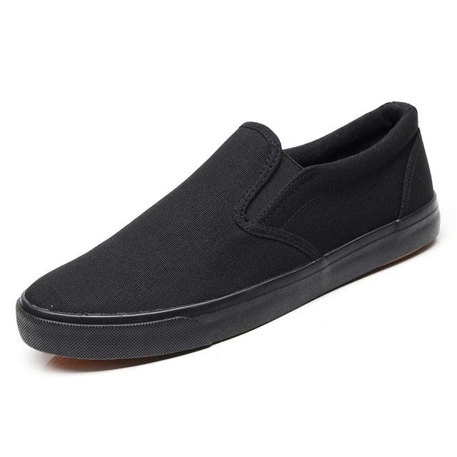 One color only... men's slip-on canvas shoes