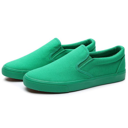 One color only... men's slip-on canvas shoes