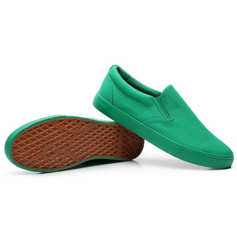 One color only... men's slip-on canvas shoes