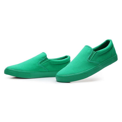 One color only... men's slip-on canvas shoes