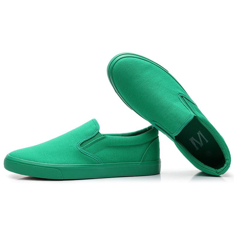 One color only... men's slip-on canvas shoes