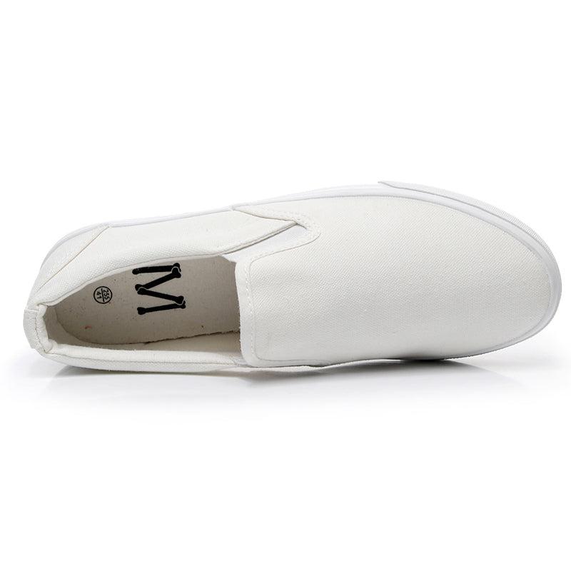 One color only... men's slip-on canvas shoes