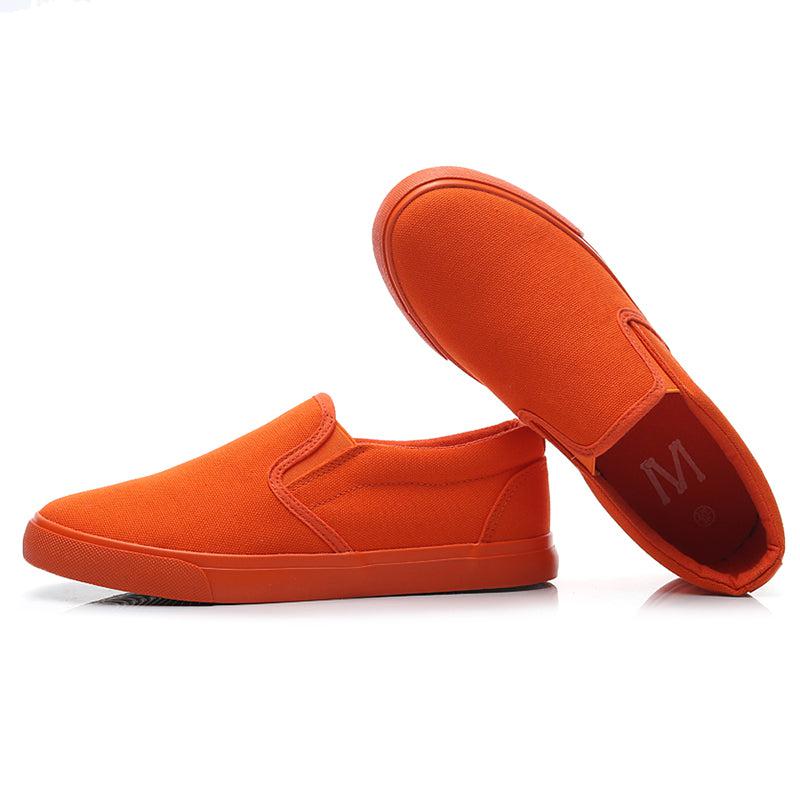 One color only... men's slip-on canvas shoes