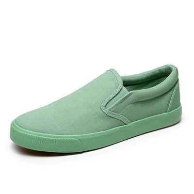 One color only... men's slip-on canvas shoes