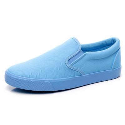 One color only... men's slip-on canvas shoes