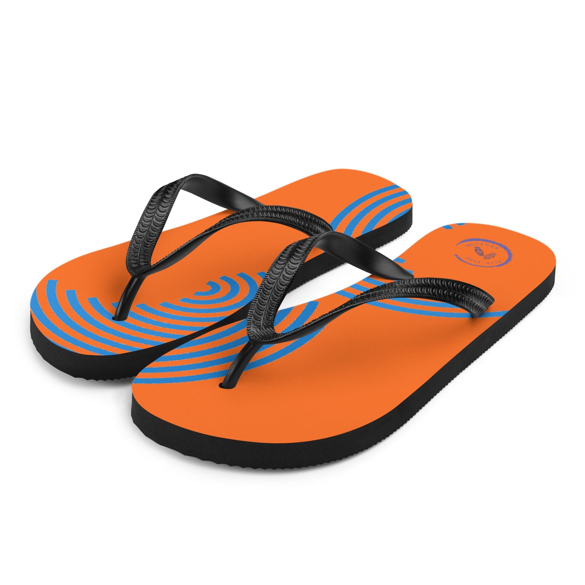 Orange Waves - Design Flip-Flops