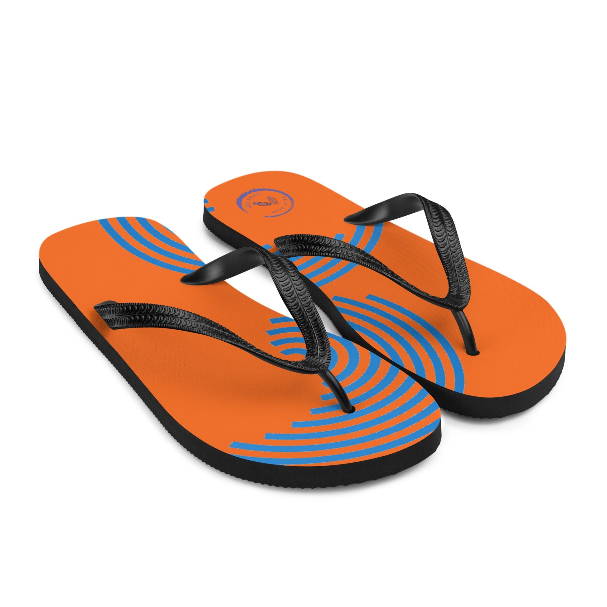 Orange Waves - Design Flip-Flops