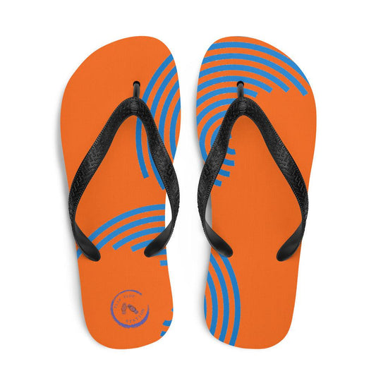 Orange Waves - Design Flip-Flops