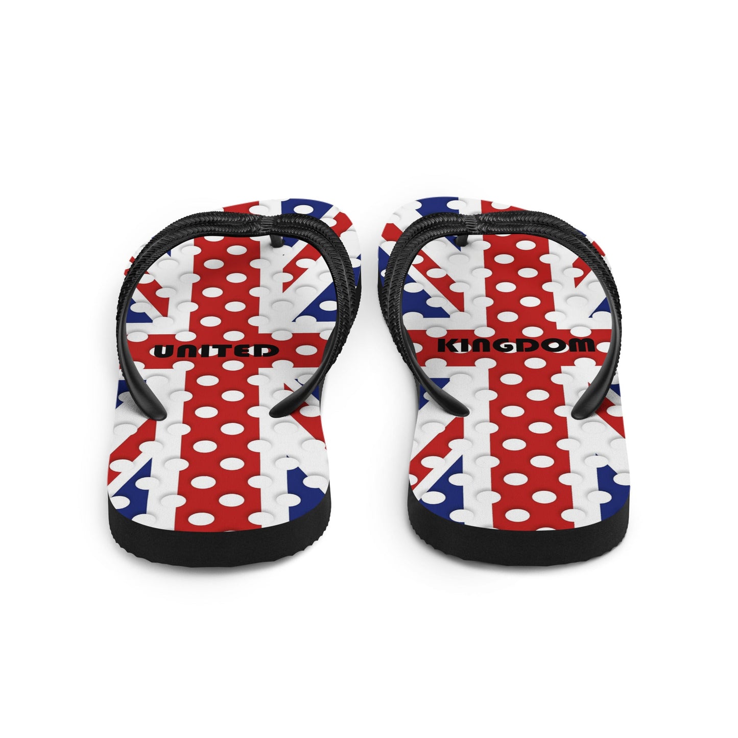 Patriotic Dots Flip-Flops