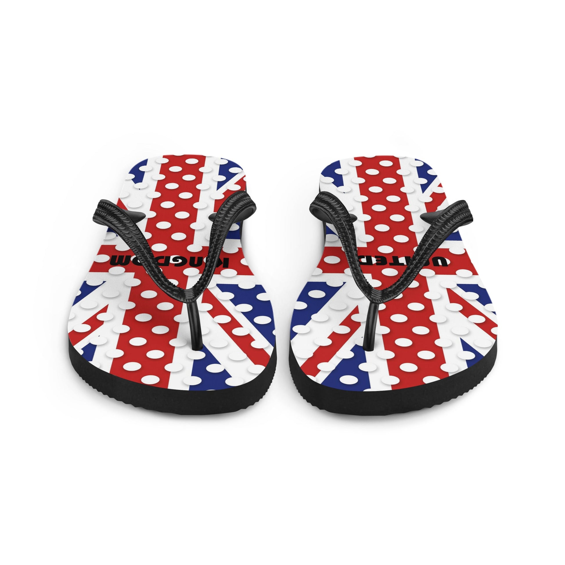 Patriotic Dots Flip-Flops