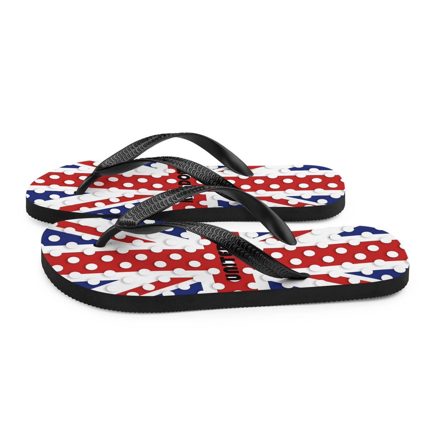 Patriotic Dots Flip-Flops