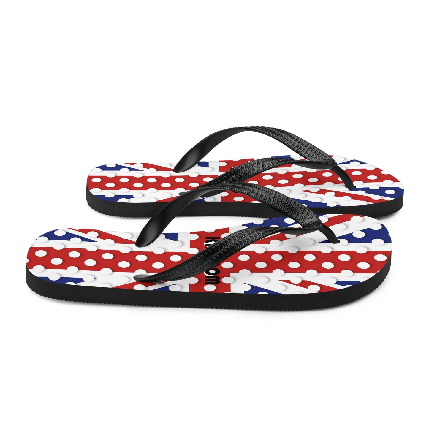 Patriotic Dots Flip-Flops