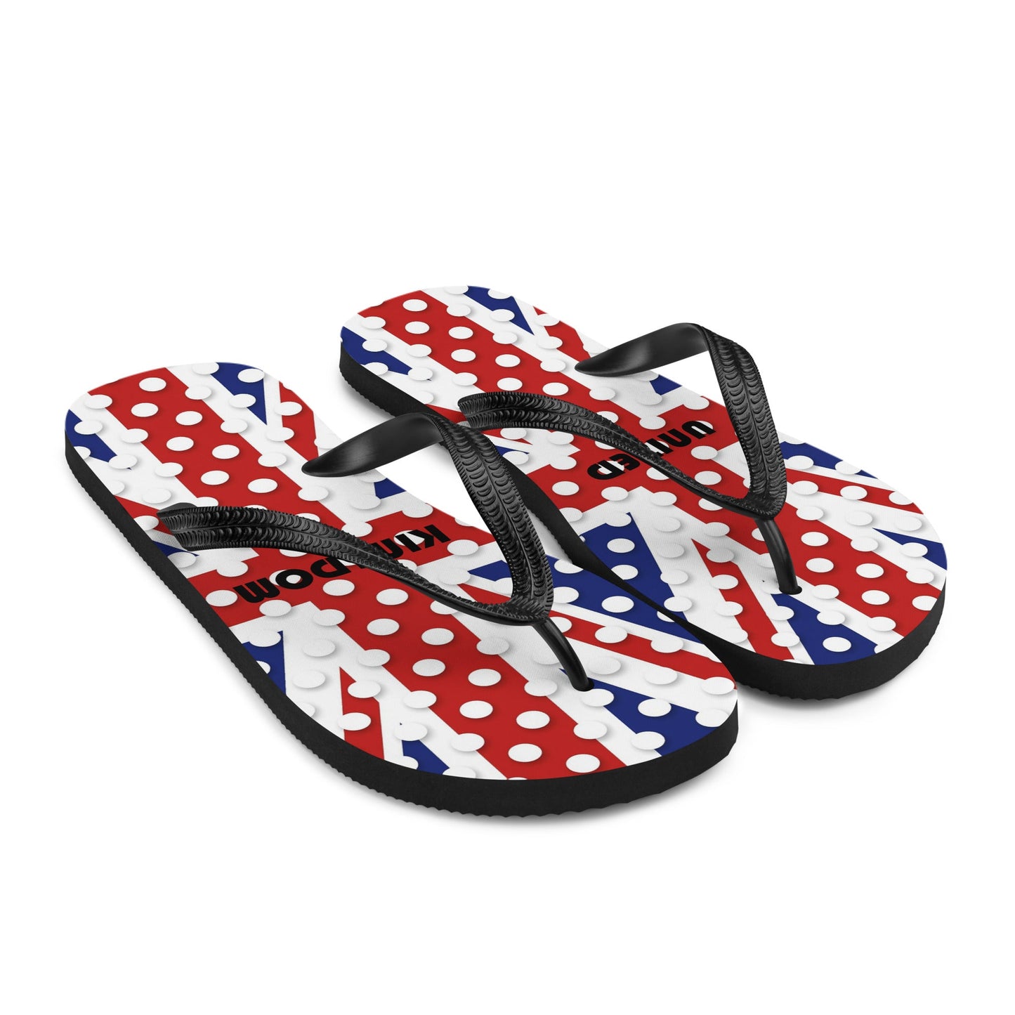 Patriotic Dots Flip-Flops