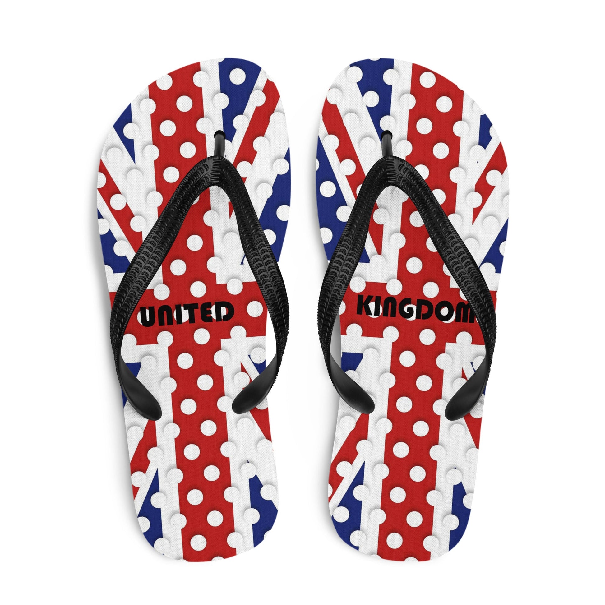 Patriotic Dots Flip-Flops