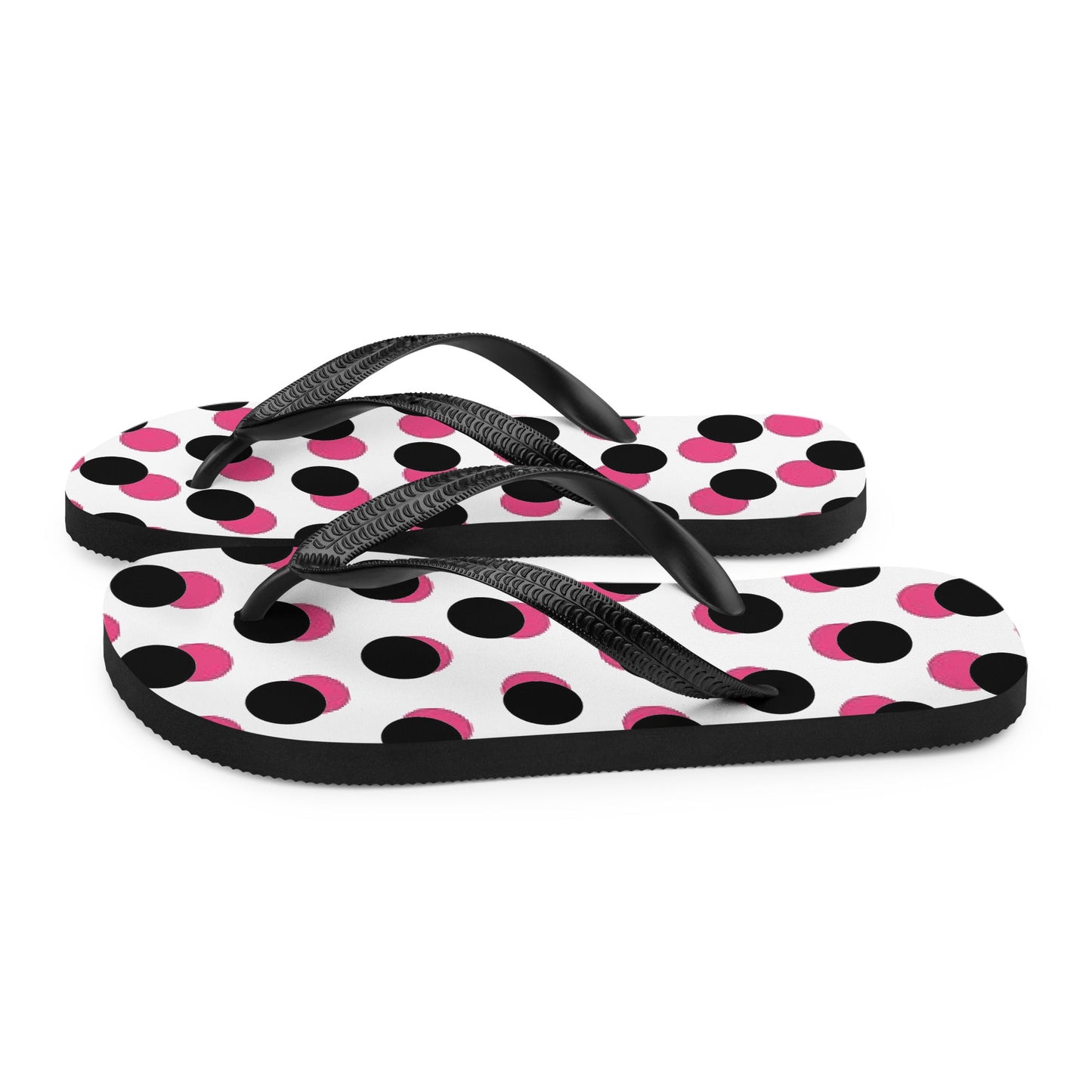 Polka Mix Flip-Flops